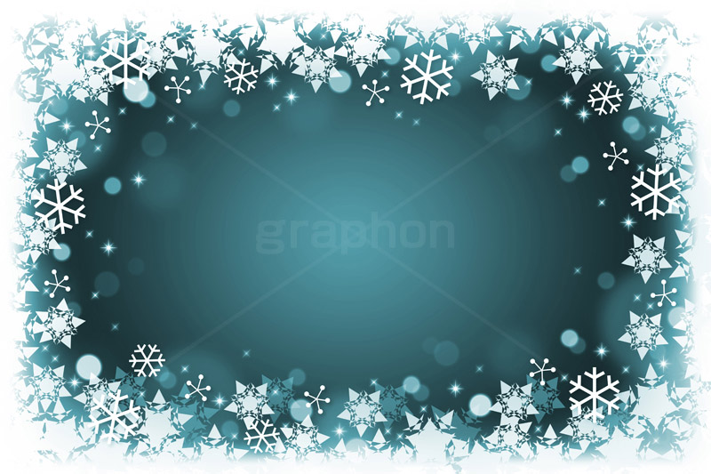 Crystal Of Snow Blue グラフォン無料素材