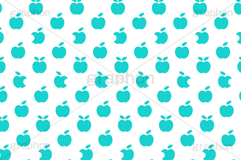 アップル柄-シンプルシリーズ,アップル,りんご,林檎,リンゴ,果物,木の実,モノグラム,柄,がら,シンプル,テクスチャ,テクスチャ―,apple,texture,模様,もよう,パターン,マテリアル,pattern,texture,material,monogram