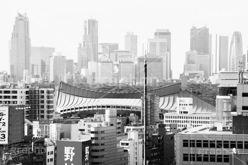 渋谷,モノクロ,白黒,しろくろ,モノクローム,単色画,単彩画,単色