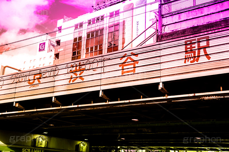 渋谷,Gradation Jjapan,gradation,japan,日本,グラデーション,カラフル,お洒落,おしゃれ,オシャレ,味わい,雰囲気,フルサイズ撮影,東京,tokyo,デュオトーン,duotone