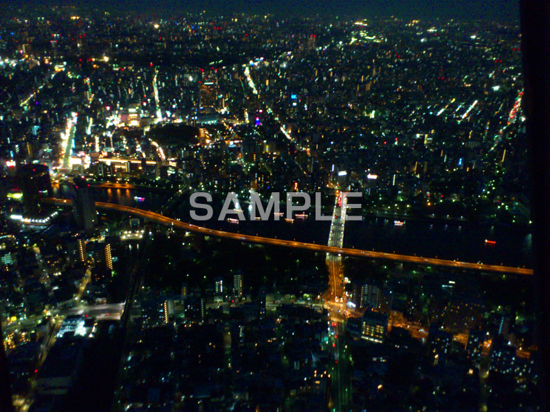 東京の夜景,夜景,展望台,高い,夜