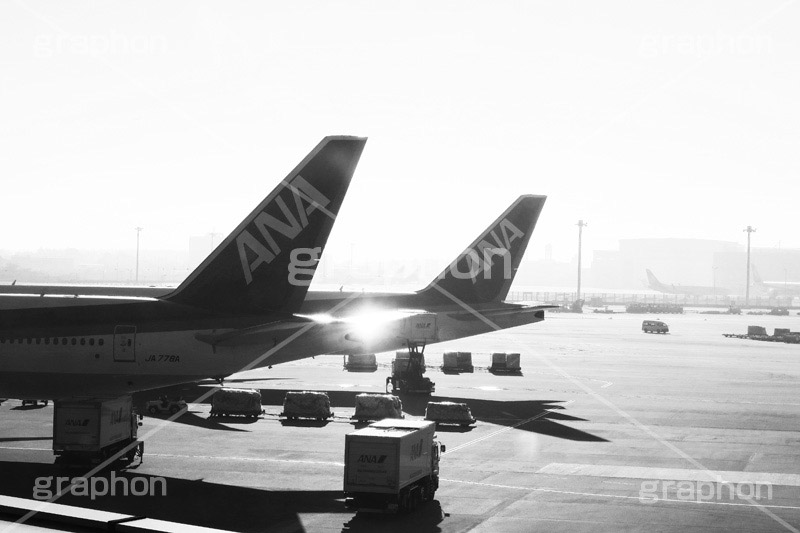 成田空港,モノクロ,白黒,しろくろ,モノクローム,単色画,単彩画,単色,旅行,旅,travel