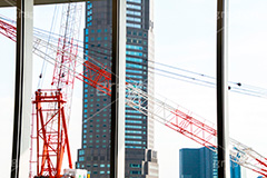 渋谷大工事,セルリアン,タワー,渋谷,しぶや,ホテル,オフィスビル,高層ビル,shibuya,クレーン,重機,建設,解体,crane,building,開発,工事,都市開発,2020,再開発