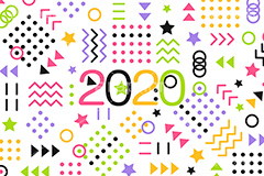 2020年号デザイン,ポップ柄,ポップ背景,西暦,年号,年賀状,お正月,正月,記事,ニュース,ポップ,デザイン,イメージ,イベント,行事,風習,メッセージ,かわいい,カワイイ,可愛い,POP,news,design,event,message,text,2020