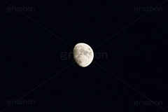 月,夜空,空,雲,曇り,ムーン,ルーナ,天体,光,白色,月見,お月見,空/天気,怪しい,moon,sky,フルサイズ撮影