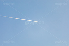 飛行機雲,ひこうき雲,青空,空,晴,雲,お天気,空/天気,空/雲,フルサイズ撮影