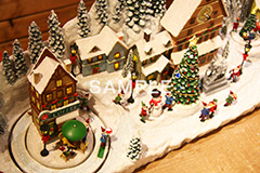 おもちゃ,玩具,ジオラマ,模型,クリスマス,くりすます,デコレーション,飾り,雪,冬,イベント,行事,クリスマスタウン,Christmas,Xmas,CHRISTMAS