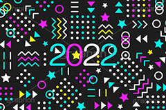 2022年号デザイン,ポップ柄,ポップ背景,西暦,年号,年賀状,お正月,正月,記事,ニュース,ポップ,デザイン,イメージ,イベント,行事,風習,メッセージ,かわいい,カワイイ,可愛い,POP,news,design,event,message,text,2022