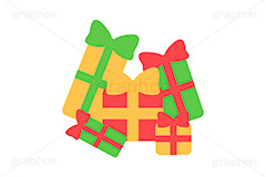クリスマスプレゼント,プレゼント,たくさんのプレゼント,プレゼントボックス,リボン,贈り物,クリスマス,イベント,イラスト,冬,行事,挿絵,挿し絵,illustration,CHRISTMAS,Xmas,winter,present,ribbon