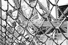 東京タワー大階段,モノクロ,白黒,しろくろ,モノクローム,単色画,単彩画,単色