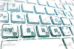 キーボードイメージ,キーボード,パソコン,PC,personal computer,digital,コンピューター,デジタル,IT,gadget,ガジェット,ボタン,button,key,keyboard,キー,シンプル,simple,手描き,ラフ