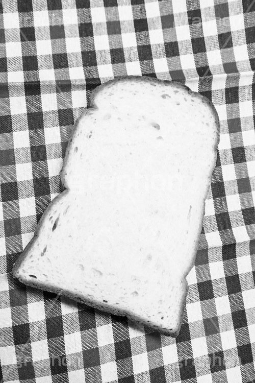 食パン(モノクロ),モノクロ,白黒,しろくろ,モノクローム,単色画,単彩画,単色