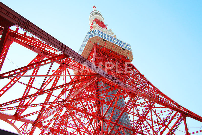 東京タワー,タワー,総合電波塔,電波,塔,日本電波塔,333m,とうきょうタワー,Tokyo Tower,港区,東京のシンボル,観光名所,真下,見上げ,japan