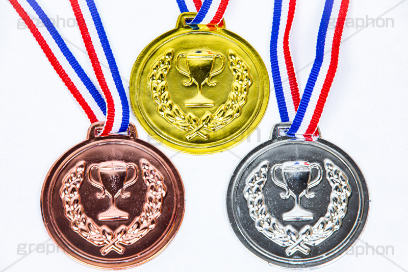 玩具のメダル グラフォン無料素材