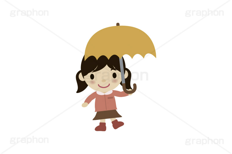 雨の日,雨,傘,天気,天気,こども,子供,キッズ,女の子,キッズ,ガール,家族,人物,キャラクター,イラスト,可愛い,かわいい,カワイイ,挿絵,挿し絵,character,kids,girl,illustration