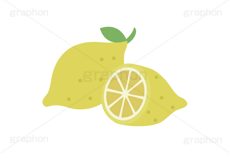 切られたレモン,レモン,檸檬,フルーツ,果実,果物,酸っぱい,すっぱい,フレッシュ,デザート,挿絵,挿し絵,fruit,lemon