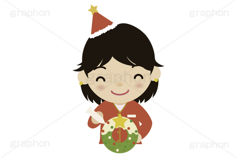 クリスマスパーティー,クリスマスドーナツ,クリスマススイーツ,クリスマス,ドーナツ,ドーナッツ,チョコドーナツ,スイーツ,リース,お菓子,菓子,おやつ,チョコ,チョコレート,トッピング,デコレーション,焼き菓子,焼菓子,ホームパーティー,お菓子作り,チョコペン,クリスマス・スイーツ,クッキング,パーティー,帽子,女性,女の子,ガール,家族,文化,風習,行事,人物,キャラクター,イラスト,かわいい,カワイイ,可愛い,挿絵,挿し絵,冬,illustration,donut,christmas,character,japan,girl,party,illustration,xmas,winter