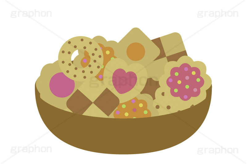 たくさんのクッキー,クッキー,スイーツ,菓子,お菓子,おやつ,焼菓子,たくさん,ジャム,ビスケット,ポップ,可愛い,かわいい,イラスト,挿絵,挿し絵,cookie,POP,illustration,sweet,biscuit