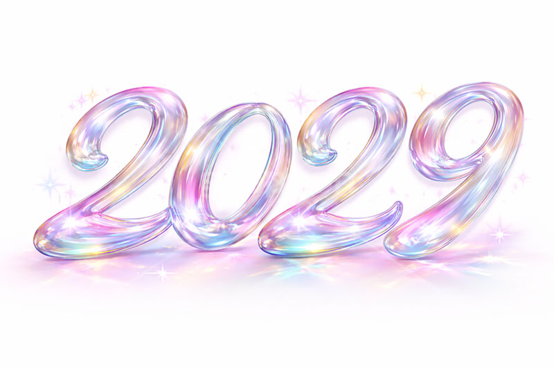 2029(ガラス),年号,西暦,ガラス,宝石,クリスタル,年賀状,お正月,正月,年明け,新年,ニューイヤー,アニバーサリー,イベント,行事,きれい,綺麗,かわいい,カワイイ,可愛い,メッセージ,テキスト,message,text,event,anniversary,jewel,glass,2029