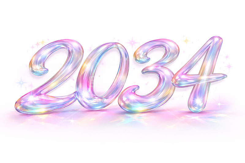 2034(ガラス),年号,西暦,ガラス,宝石,クリスタル,年賀状,お正月,正月,年明け,新年,ニューイヤー,アニバーサリー,イベント,行事,きれい,綺麗,かわいい,カワイイ,可愛い,メッセージ,テキスト,message,text,event,anniversary,jewel,glass,2034