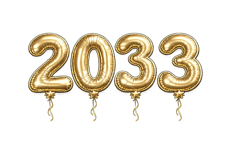 2033(バルーン),年号,西暦,バルーン,風船,パーティー,パーティ,飾り,装飾,デコレーション,年賀状,お正月,正月,年明け,新年,ニューイヤー,アニバーサリー,イベント,行事,ポップ,メッセージ,テキスト,message,text,POP,event,anniversary,balloon,2033