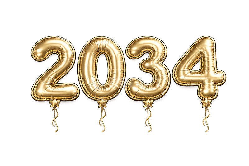 2034(バルーン),年号,西暦,バルーン,風船,パーティー,パーティ,飾り,装飾,デコレーション,年賀状,お正月,正月,年明け,新年,ニューイヤー,アニバーサリー,イベント,行事,ポップ,メッセージ,テキスト,message,text,POP,event,anniversary,balloon,2034