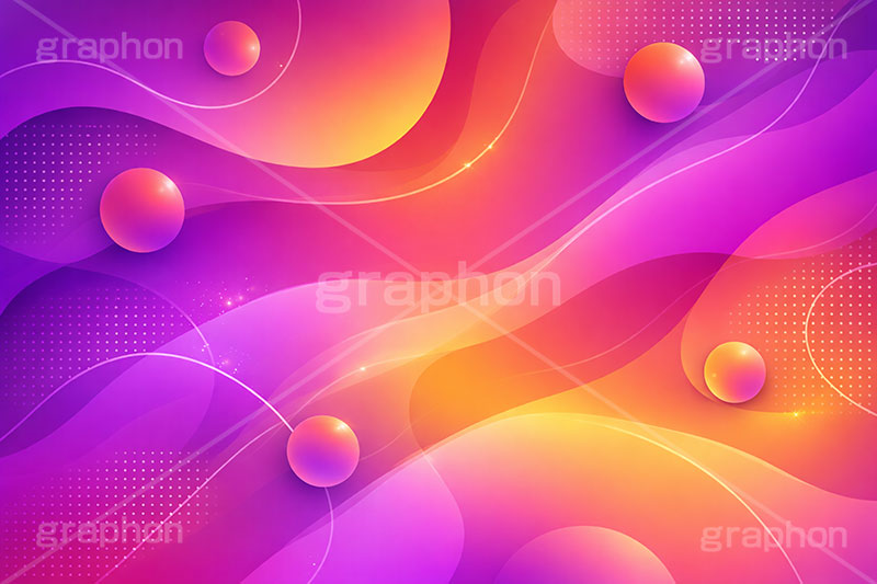 ポップ背景,ポップ柄,グラデーション,ポップ,曲線,ライン,柄,かわいい,可愛い,丸,ドット,背景,POP,dot,pattern,frame,AI生成素材