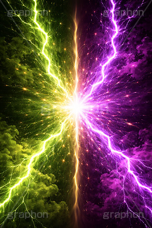 VS稲妻,VS,稲妻,雷,バーサス,バトル,サンダー,格闘,戦い,争い,戦闘,勝利,勝敗,結果,バチバチ,ビリビリ,クール,かっこいい,痺れ,背景,battle,thunder,cool