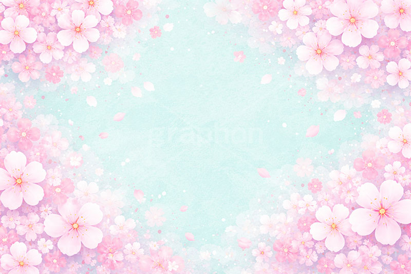 桜フレーム,桜,さくら,サクラ,花見,ブロッサム,春,花,花びら,花弁,背景,枠,フレーム,水彩,スケッチ,イラスト,blossom,spring,flower,frame