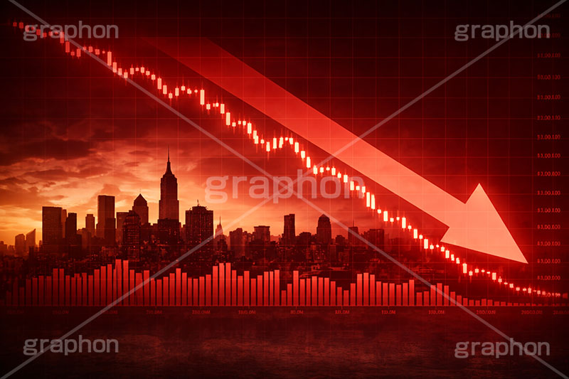 チャート暴落,チャート,株,株価,株価指数,上昇,急騰,下落,暴落,家計,積立,積み立て,投資,企業,決算,円安,仮想通貨,不動産,金利,グラフ,トレード,ローソク足,資産,金,お金,マネー,損失,NISA,経済,ニュース,記事,news,GDP,chart,graph,money,trade,AI生成素材