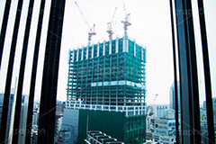 渋谷大工事,渋谷,しぶや,オフィスビル,施設,高層ビル,shibuya,クレーン,重機,建設,解体,crane,building,開発,工事,都市開発,2020,再開発