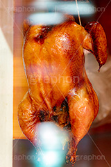 鳥の丸焼き,チキン,肉,丸焼き,中華,照り,吊る,chicken,フルサイズ撮影
