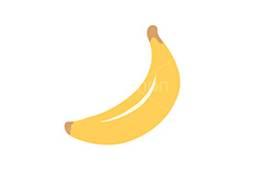 バナナ,フルーツ,イラスト,挿絵,挿し絵,illustration,banana