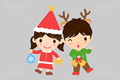 クリスマスパーティー,クリスマス,パーティー,ホームパーティー,デコレーション,飾り,帽子,サンタクロース,トナカイ,衣装,コスプレ,ベル,こども,子供,男の子,女の子,キッズ,ボーイ,ガール,家族,文化,風習,行事,人物,男女,キャラクター,イラスト,かわいい,カワイイ,可愛い,冬,character,japan,kids,boy,girl,party,illustration,christmas,xmas,winter