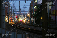 西武新宿線,西武新宿,夜の,電車,鉄道,でんしゃ,電車/鉄道,train