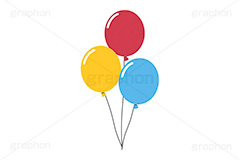 バルーン,風船,パーティー,浮かぶ,飛ぶ,挿絵,挿し絵,balloon,party