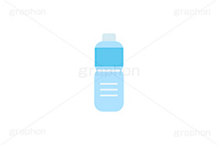 1ℓのペットボトル,1ℓ,1リットル,容量,ミネラルウォーター,ペットボトル,ボトル,ドリンク,ウォーター,水,水分補給,熱中症,対策,非常用,非常食,飲み物,飲料,リサイクル,プラスチック,挿絵,挿し絵,drink,bottle,illustration,water