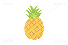 パイナップル,パイン,フルーツ,トロピカルフルーツ,果実,果物,デザート,挿絵,挿し絵,fruit,pineapple