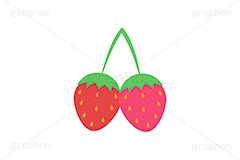 苺,いちご,イチゴ,ストロベリー,フルーツ,果実,果物,デザート,挿絵,挿し絵,fruit,strawberry