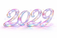 2029(ガラス),年号,西暦,ガラス,宝石,クリスタル,年賀状,お正月,正月,年明け,新年,ニューイヤー,アニバーサリー,イベント,行事,きれい,綺麗,かわいい,カワイイ,可愛い,メッセージ,テキスト,message,text,event,anniversary,jewel,glass,2029