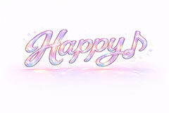 HAPPY,happy,ハッピー,幸せ,気持ち,気分,ガラス,宝石,クリスタル,きれい,綺麗,かわいい,カワイイ,可愛い,メッセージ,テキスト,message,text,jewel,glass