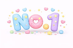 NO.1,ランキング,ランク,順位,人気,評価,クレイ,クレイアート,ねんど,粘土,虹,星,レインボー,ポップ,かわいい,カワイイ,可愛い,メッセージ,テキスト,message,text,POP,clay,rainbow