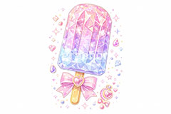 ジュエル・キャンディ,ジュエル,キャンディ,宝石,ジュエリー,リボン,ハート,パステル,かわいい,カワイイ,キラキラ,可愛い,イラスト,illustration,japan,pastel,heart,ribbon,jewel,cute,AI生成素材