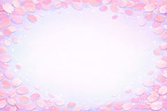 桜フレーム,桜,さくら,サクラ,花見,ブロッサム,春,花,花びら,花弁,背景,枠,フレーム,イラスト,blossom,spring,flower,frame,AI生成素材