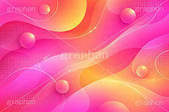 ポップ背景,ポップ柄,グラデーション,ポップ,曲線,ライン,柄,かわいい,可愛い,丸,ドット,背景,POP,dot,pattern,frame,AI生成素材