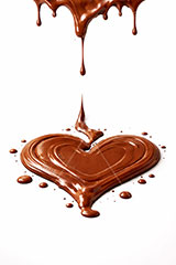 溶けるハート,バレンタイン,バレンタインデー,ミルクチョコ,チョコレート,ハート,溶ける,垂れる,垂れ,菓子,お菓子,告白,愛,恋,恋愛,ラブ,らぶ,女子力,ガーリー,甘い,スイーツ,背景,chocolate,valentine,sweet,heart,AI生成素材