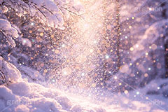 ダイヤモンドダスト,スノーダスト,反射,フレア,キラキラ,きらきら,雪,ゆき,枯木,枝,積,冬,ロマンチック,ポエム,snow,winter,poem,flare,AI生成素材